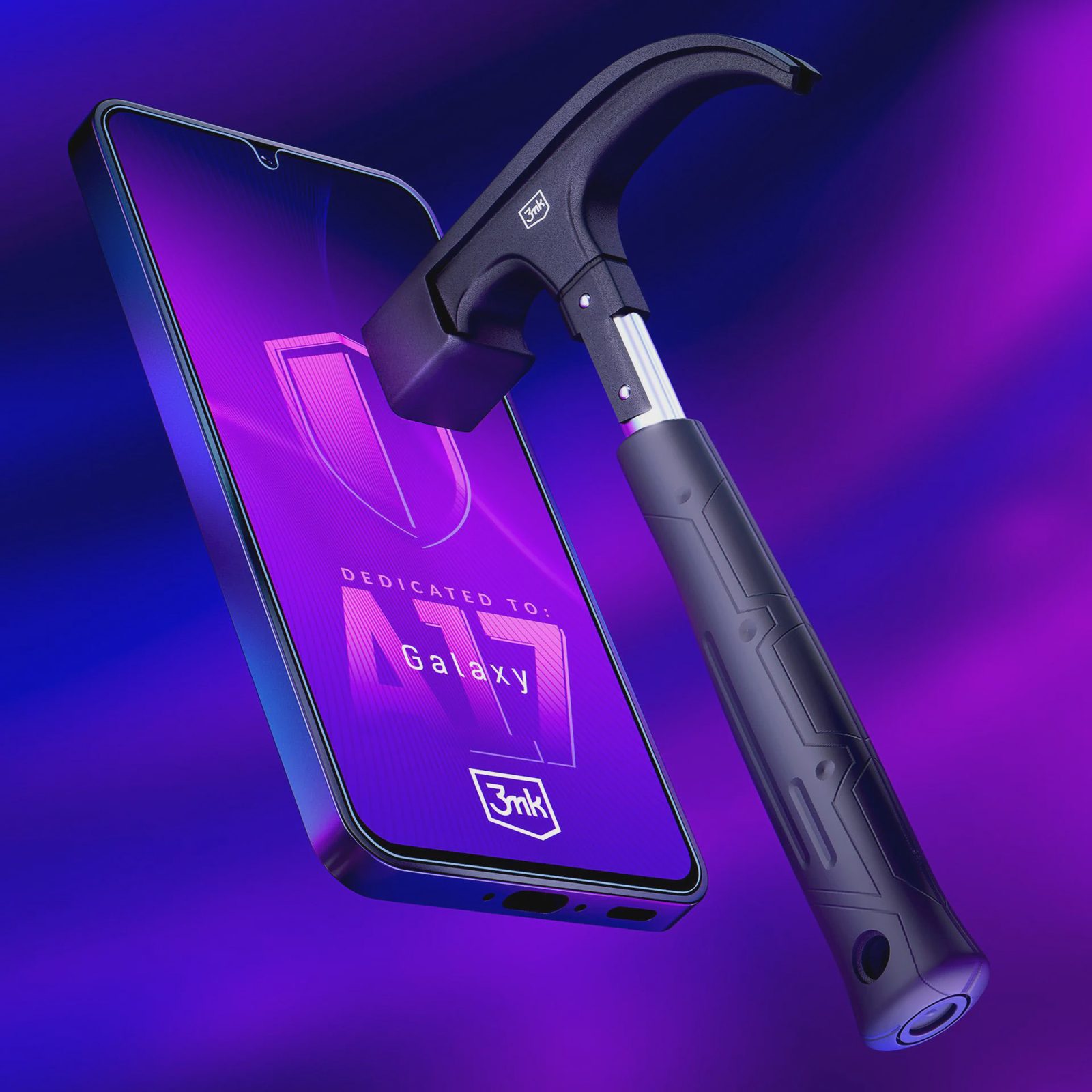 Härdat glas 3mk HardGlass™ till Samsung Galaxy A16, bild 3