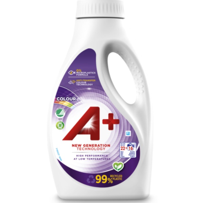 A+ Flytande tvättmedel colour 880 ml