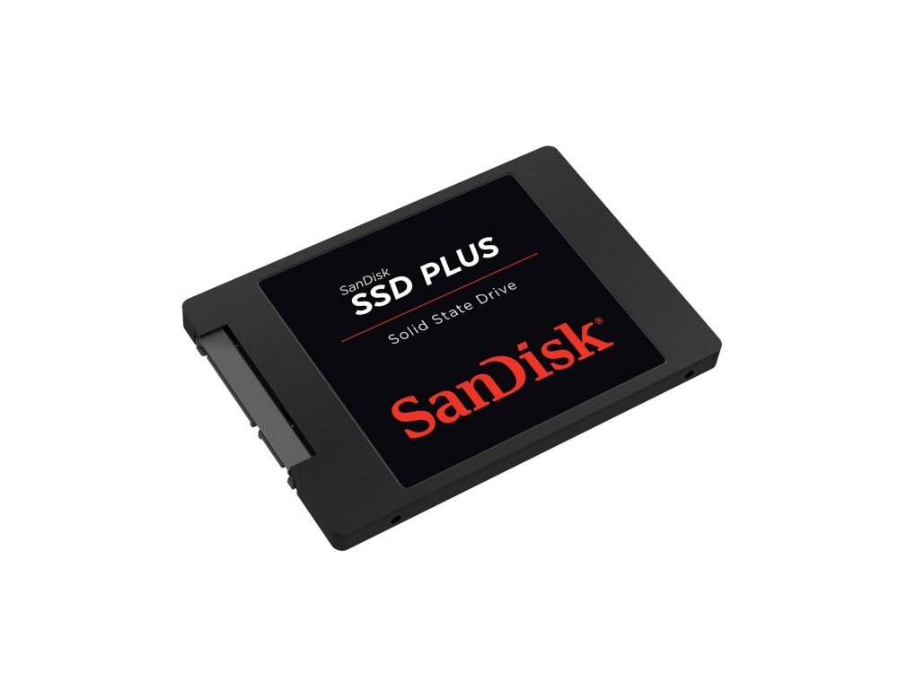 SanDisk Plus - SSD - 250 GB - inbyggd - 2.5 - SATA 6Gb/s