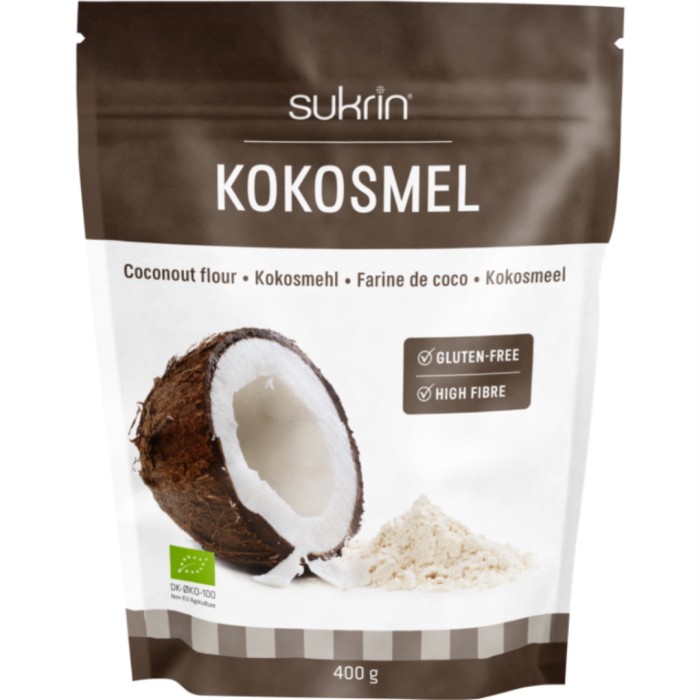 Sukrin Kokosmjöl 400 g