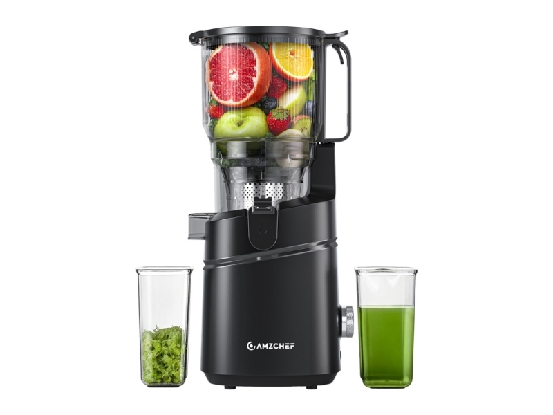 Slow juicer AMZCHEF SJ-036CBK (svart)