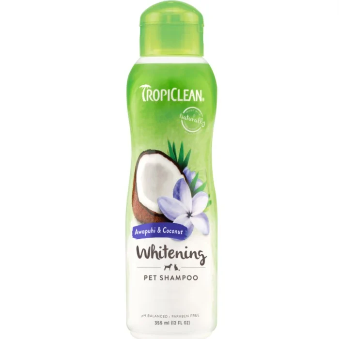 Tropiclean Whitening schampo hund/katt