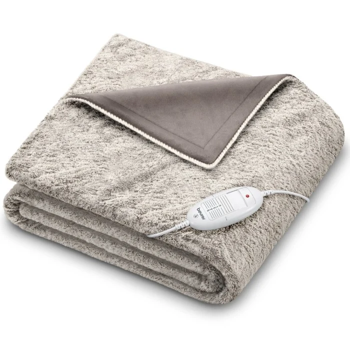 Beurer HD 75 Nordic värmefilt, taupe