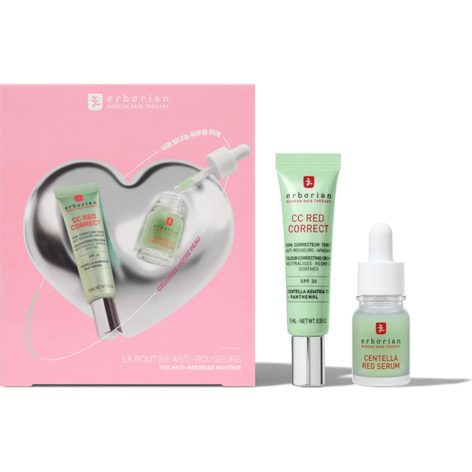 Erborian Kit Red Serum CC Red