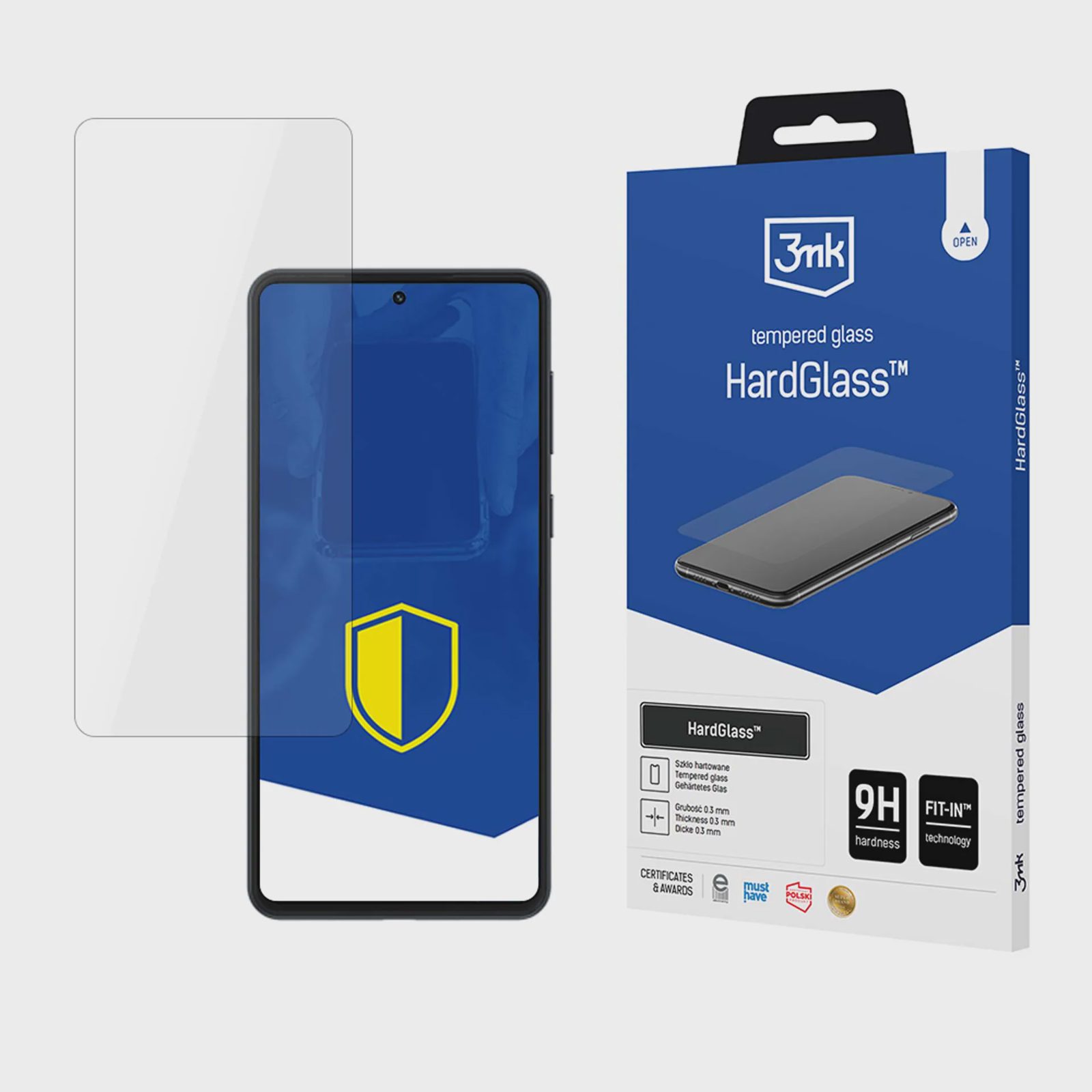 3mk HardGlass härdat glas för Samsung Galaxy M55