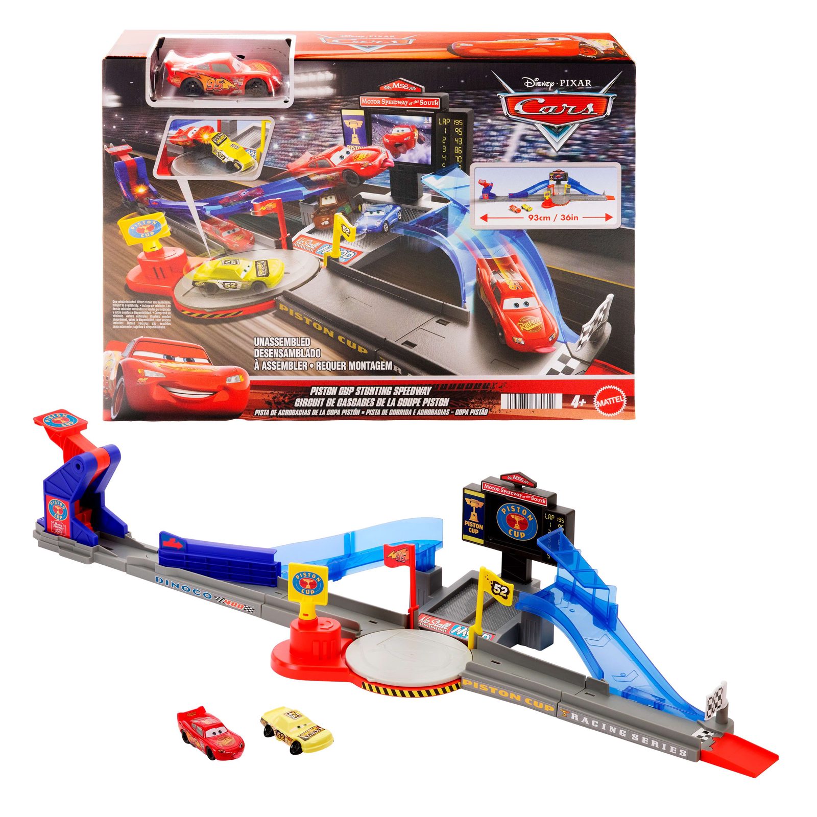 Pixar Cars Piston Cup Stunt Trackset