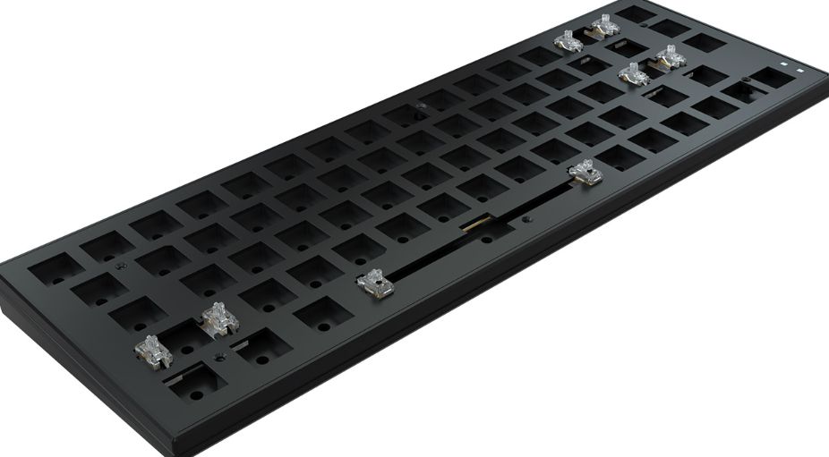 Xtrfy K5 RGB Compact (65%) Barebone ISO - Svart (kompletteras med switches, samt knappar), bild 3
