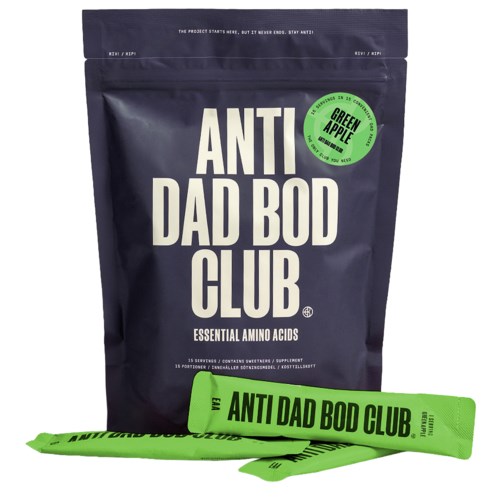 AntiDadBodClub EAA, Green Apple, 15-pack