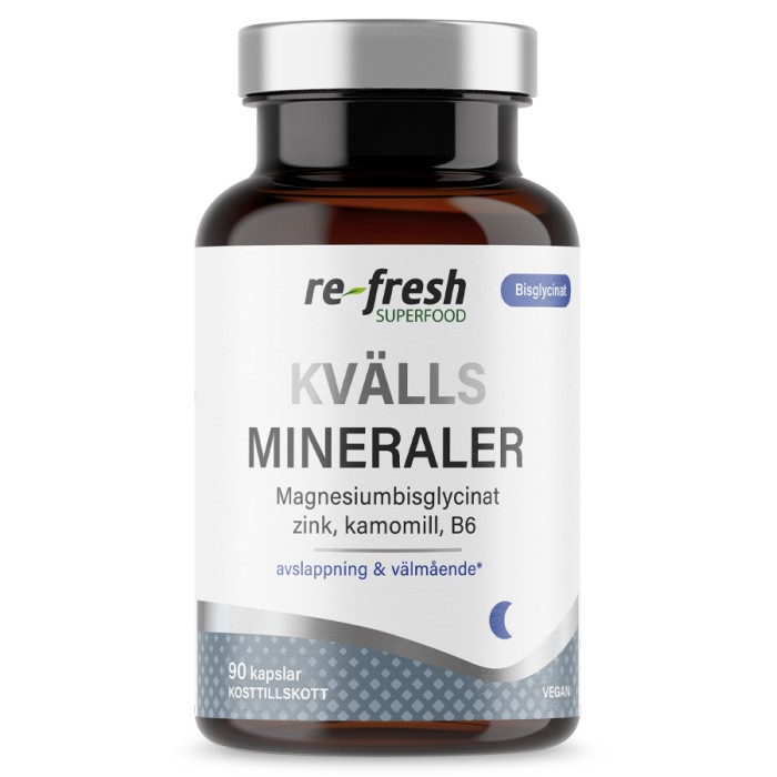 Re-fresh Superfood Kvällsmineraler 90 kapslar