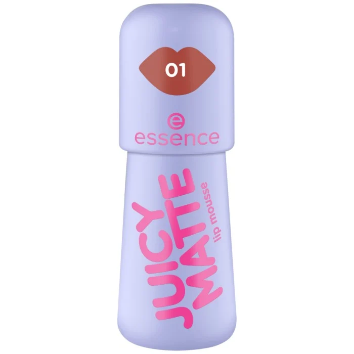 essence Juicy Matte Lip Mousse 01 Maple Rouge, bild 2