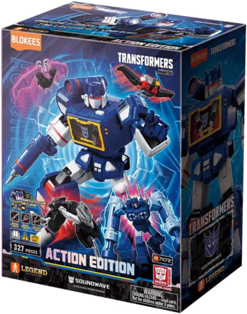 Blokees Transformers Action Edition 03 - Soundwave Model Kit Figure