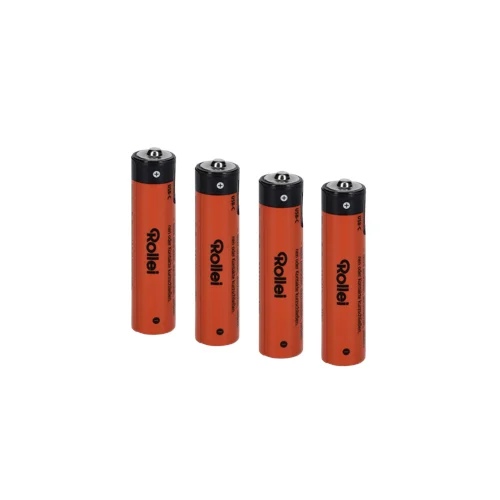 Rollei - USB-C Li-ion Batteries - Rechargeable - 4-Pack - AAA