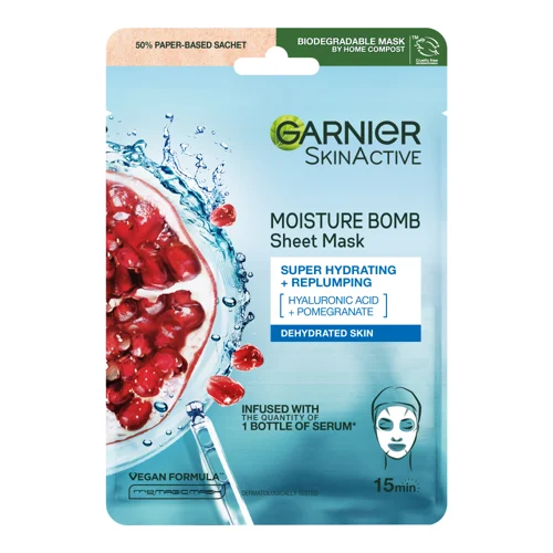 Garnier SkinActive Moisture Bomb Sheet Mask, bild 4