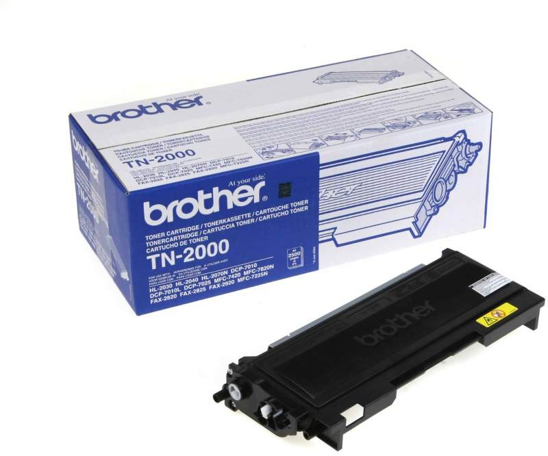 Brother Toner TN-2000 Svart