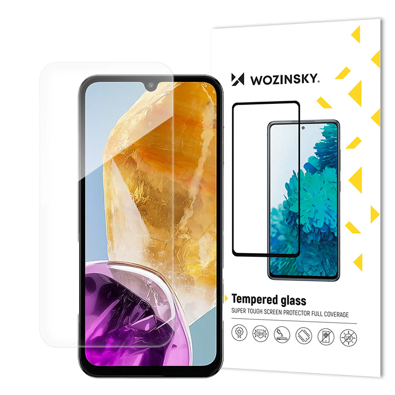 Wozinsky Härdat glas för Samsung Galaxy M15