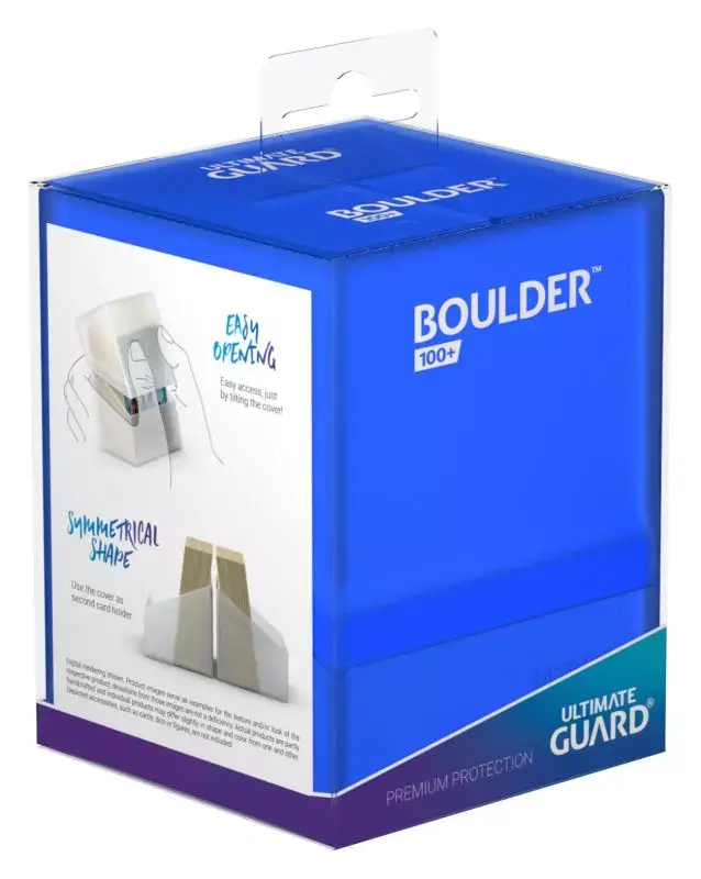 Ultimate Guard Boulder Deck Case 100+ Standard Size Sapphire
