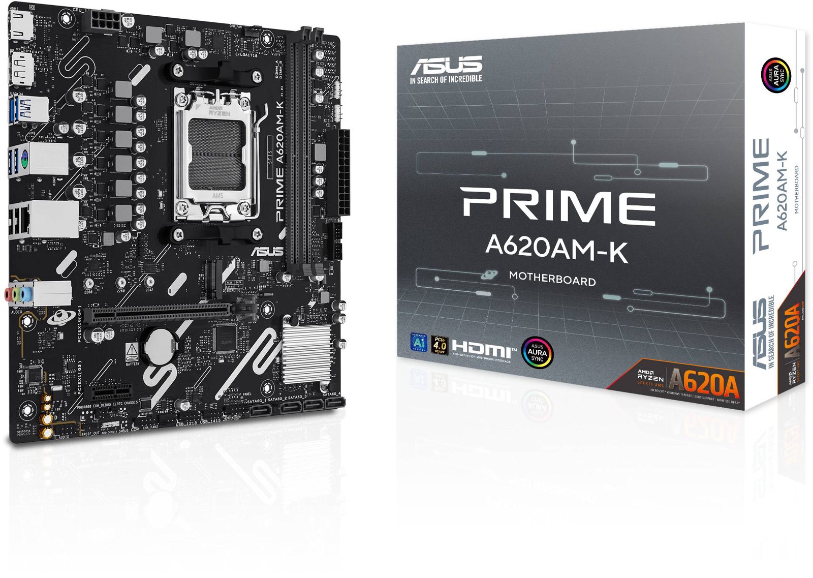 ASUS Prime A620AM-K, bild 4