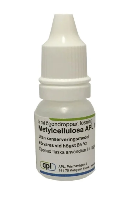 Metylcellulosa APL, ögondroppar, lösning 1 % 4 x 5 ml