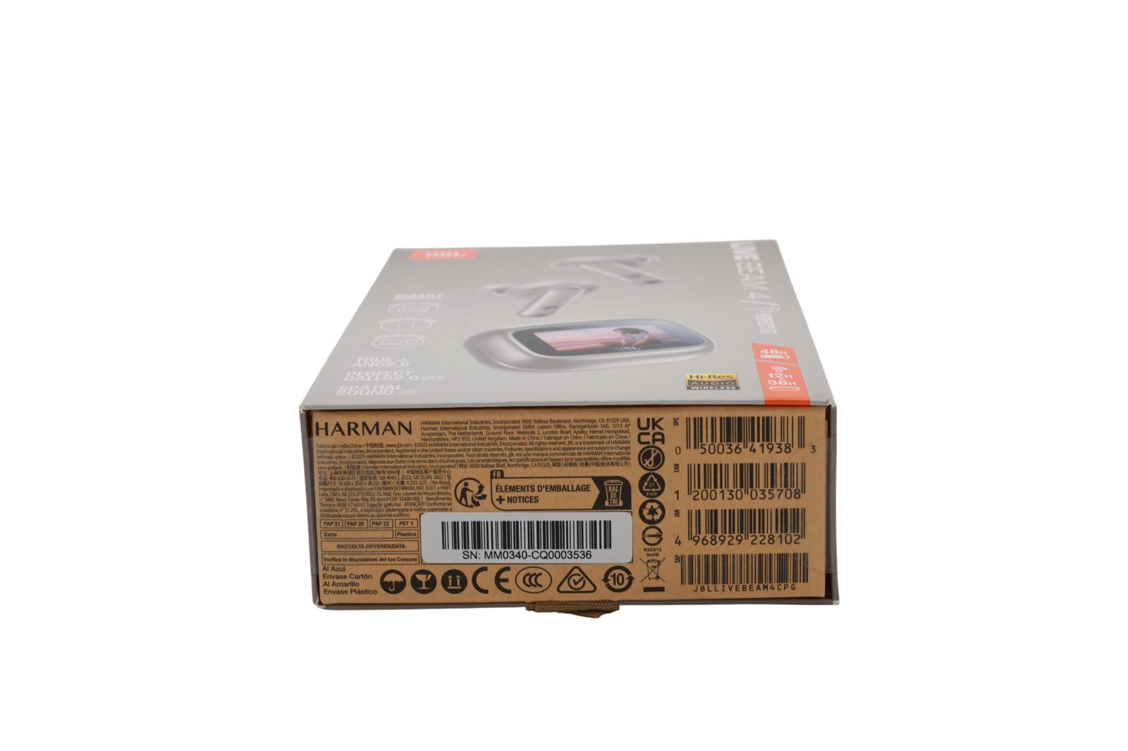 JBL Live Beam 4 True Wireless, champagne, bild 3