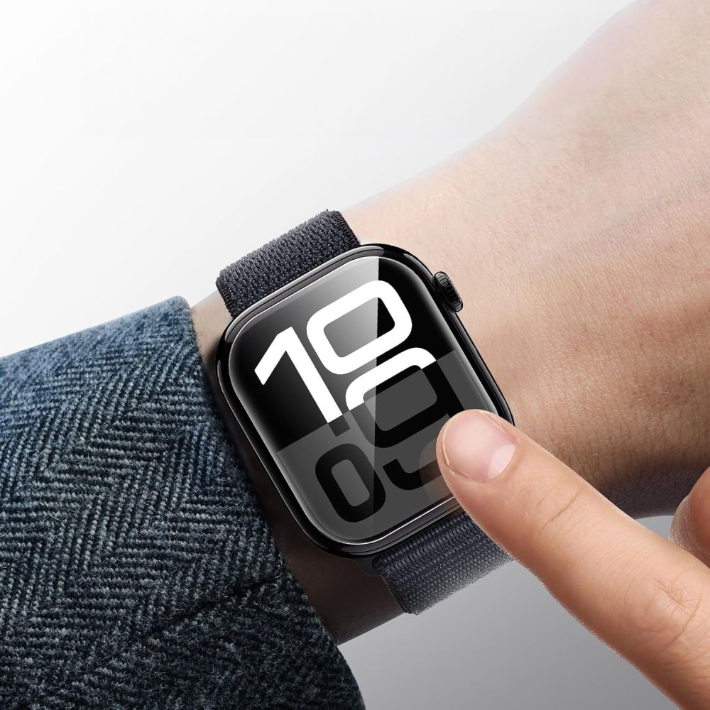 Tech-Protect Supreme Hydrogel Film Set 2-pack för Apple Watch 10 42 mm - transparent, bild 4