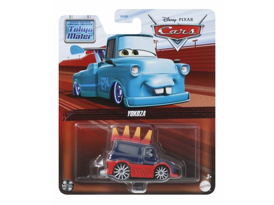 Disney Pixar Cars Disney and Pixar Cars Yokoza, Bil, 3 År, Metall, Blå, Röd