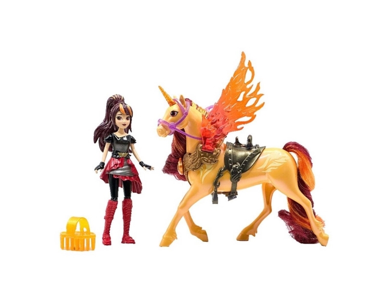 Unicorn Academy Wing Magic-docka Valentina och Cinder