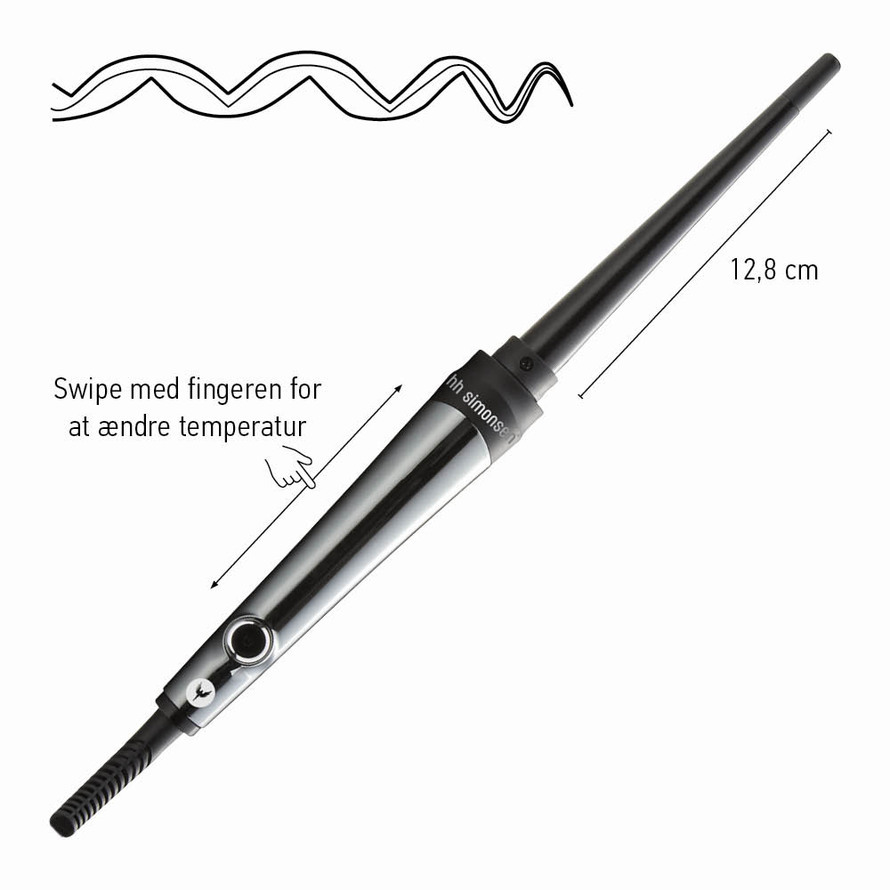 HH Simonsen ROD Curling Iron vs1 touch handle, bild 2