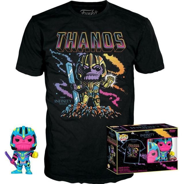 Funko POP AND TEE Marvel Thanosfigur (BKLT), L
