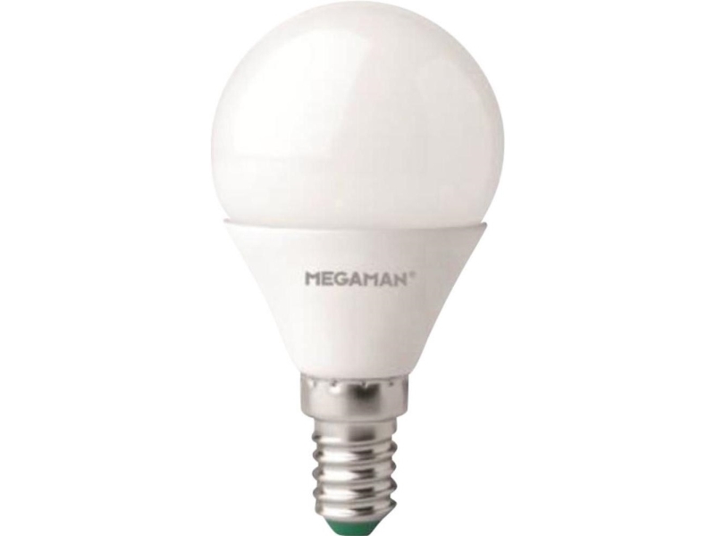 Megaman LG2605.5 E14 LED-lampa (RGB) - 2800K - 5,5 W (motsv. 40 W) - ej dimbar - Ø45 x H87 mm - 1 st - EEK F