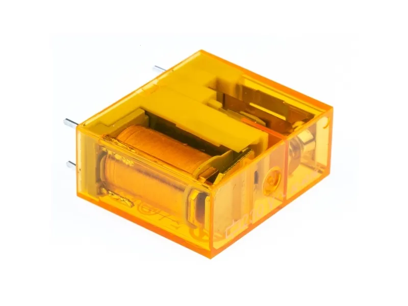 Finder Tipo 40.31, Transparent, Vågrät, Push-in-anslutning
