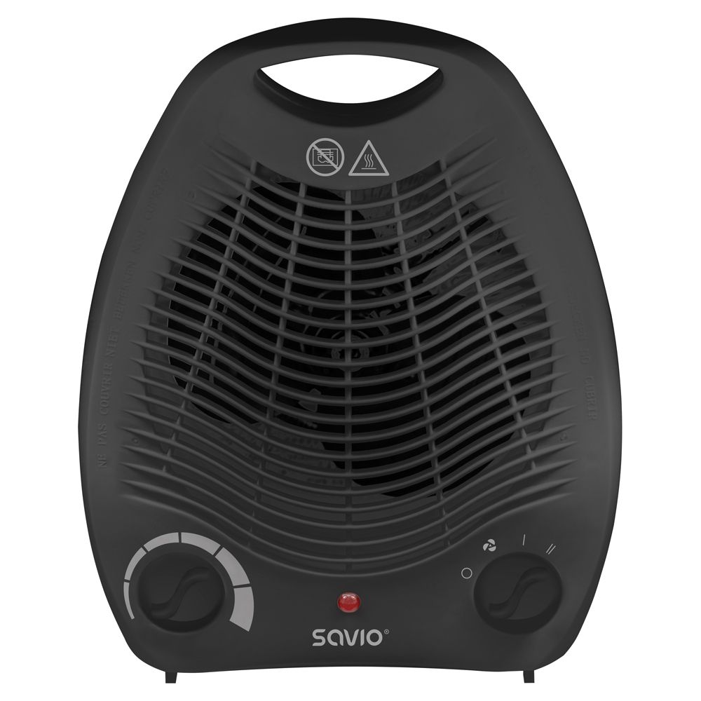 Savio AD-02 B, Elektrisk värmefläkt, 1,5 m, CE WEE, Svart, 220 - 240 V, 50 hz