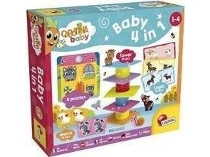 Lisciani Carotina baby en samling av spel för de yngsta 4in1 079872 LISCIANI p8
