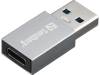 Adapter USB-A hane till USB-C hona, USB 3.2 Gen1, Sandberg, bild 2