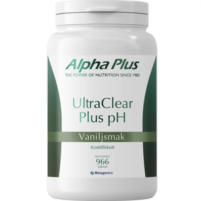 Alpha Plus UltraClear Plus pH Vanilj 966 g