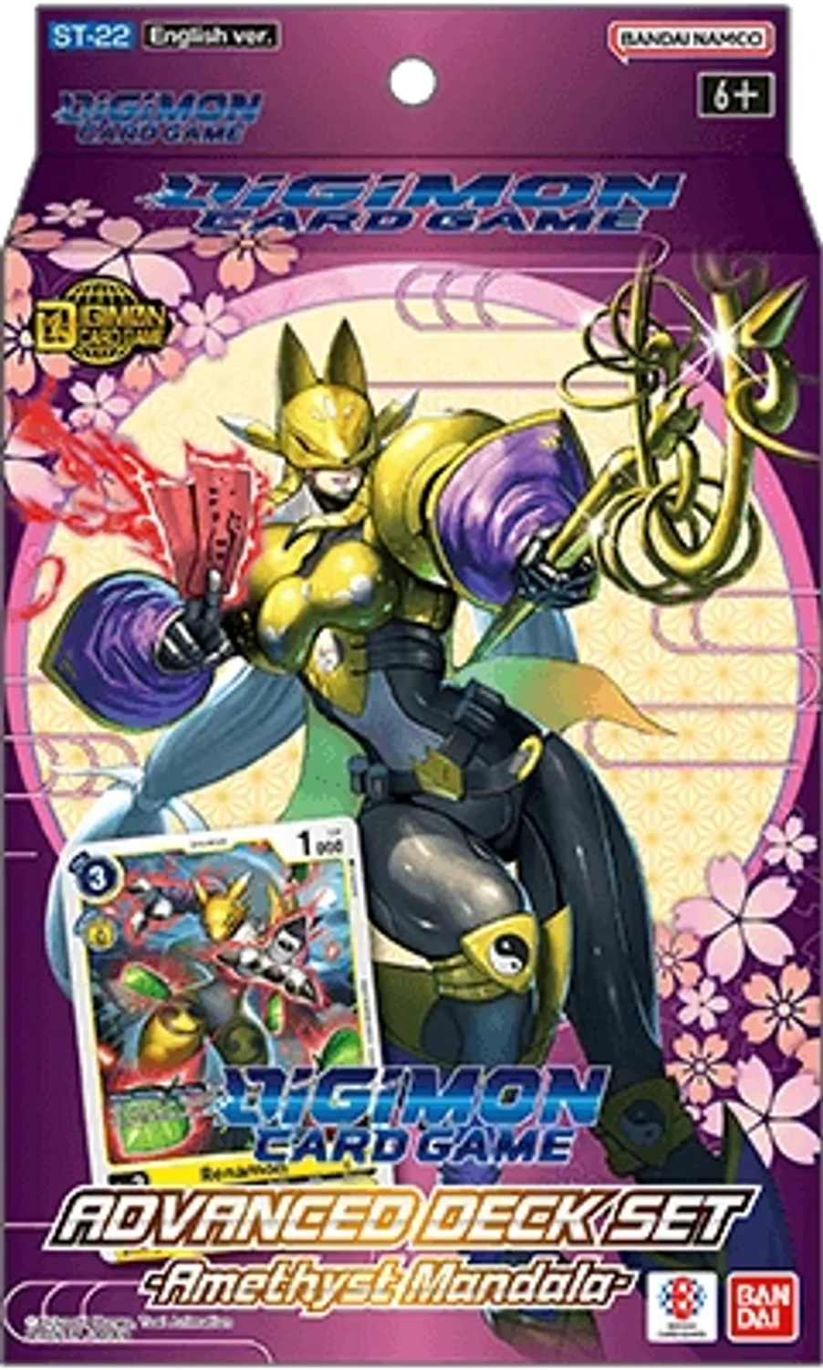 Digimon Amethyst Mandala Advanced Deck ST22