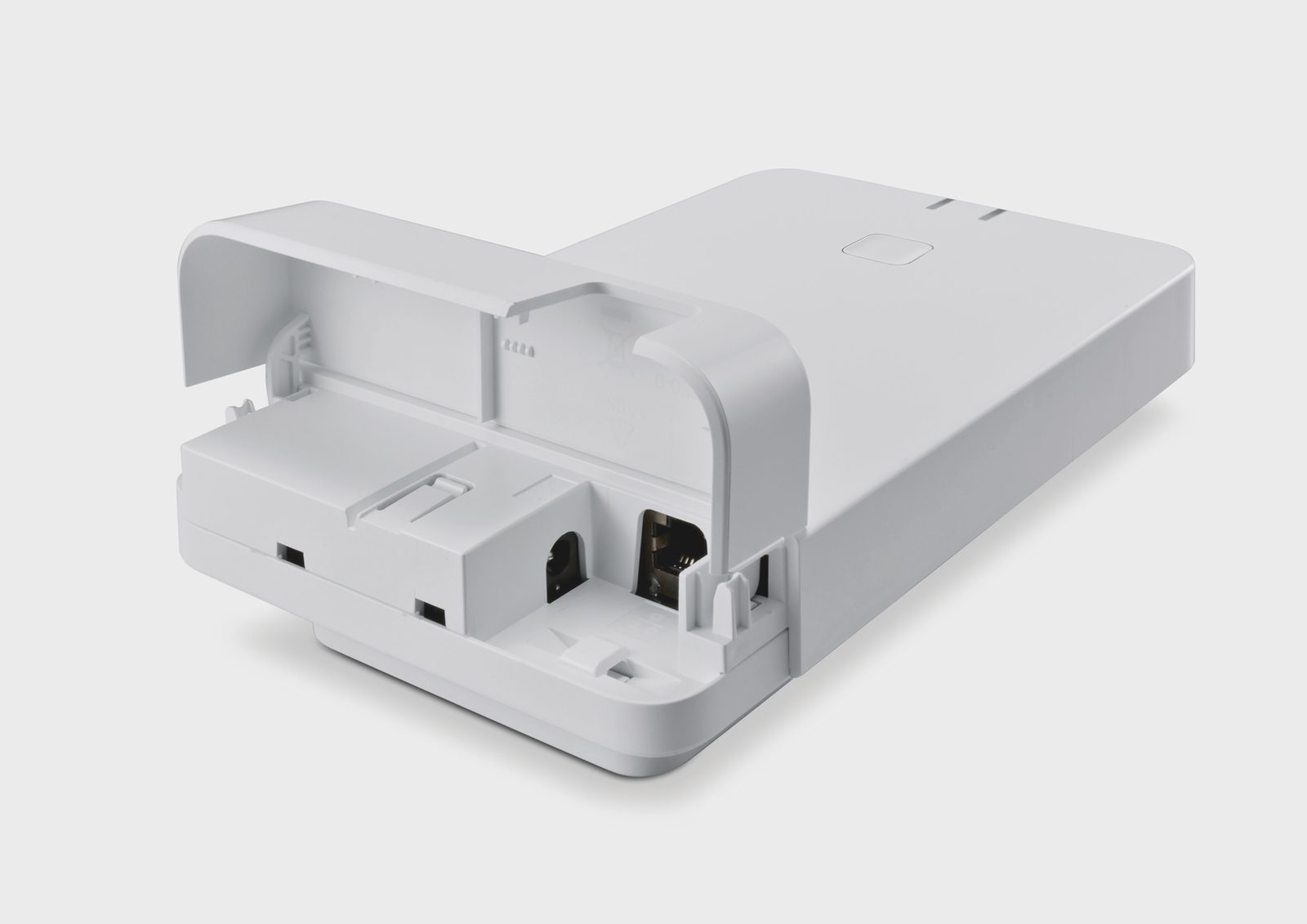 Gigaset N870 IP PRO - Basstation för trådlös VoIP-telefon - IP-DECT\GAP\pnCAP - SIP, SRTP, SDP - polarvit SF9063, bild 2