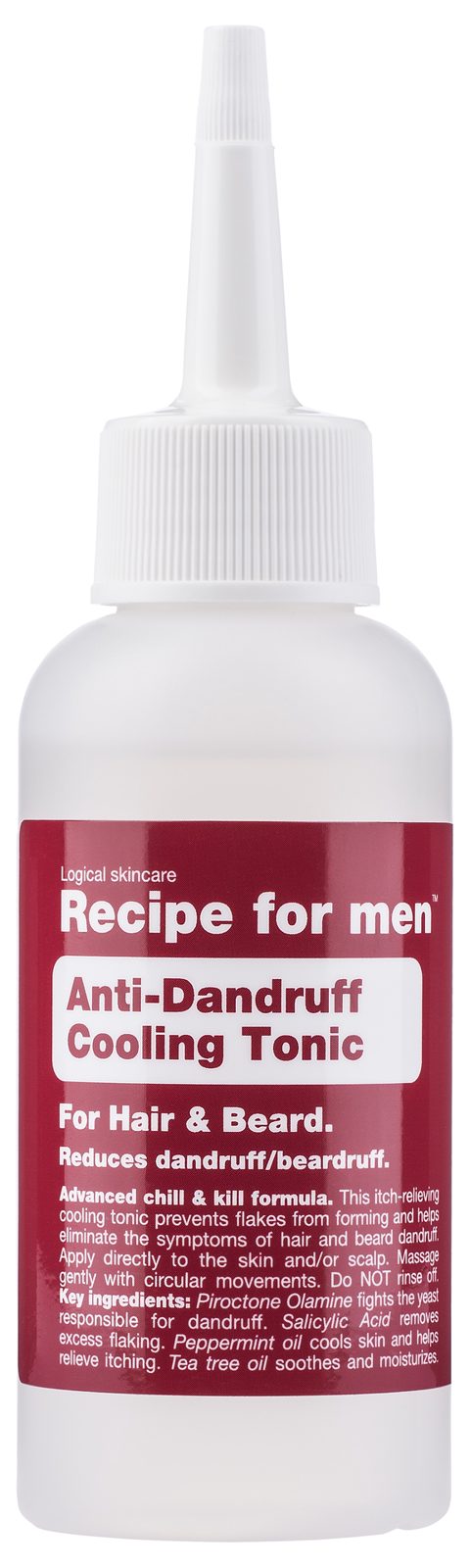 Recipe for men Anti-Dandruff Cooling Tonic