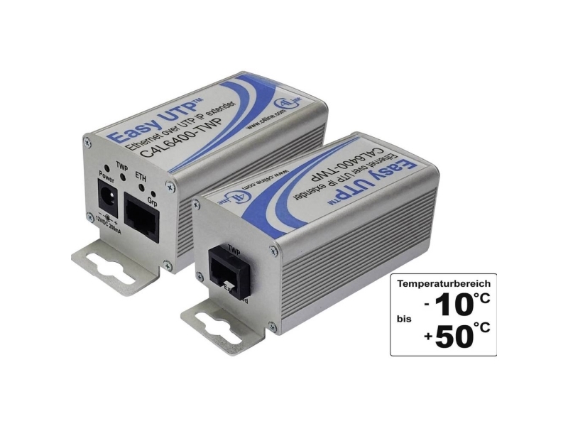 Renkforce RF-2871000 nätverksförlängare 2-tråds 500 m räckvidd 100 MBit/s 2-pack