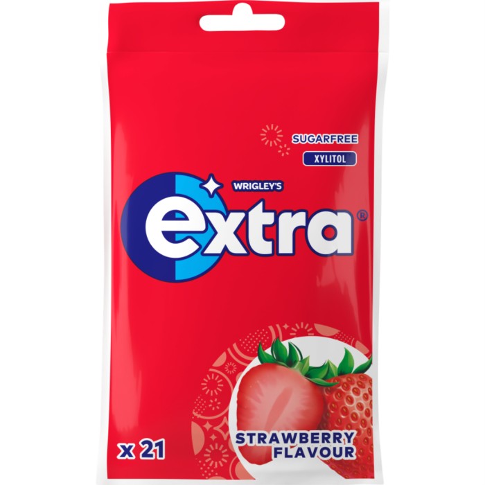 Extra Strawberry 21 bitar