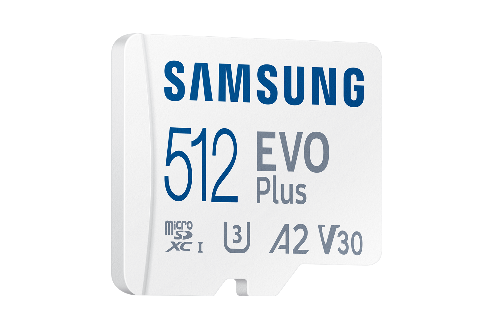 Samsung EVO Plus microSDXC UHS-I U3 512GB & SD adapter - Minneskort
