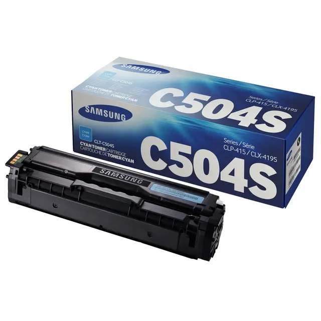 Samsung tonerkassett CLT-C504S Cyan