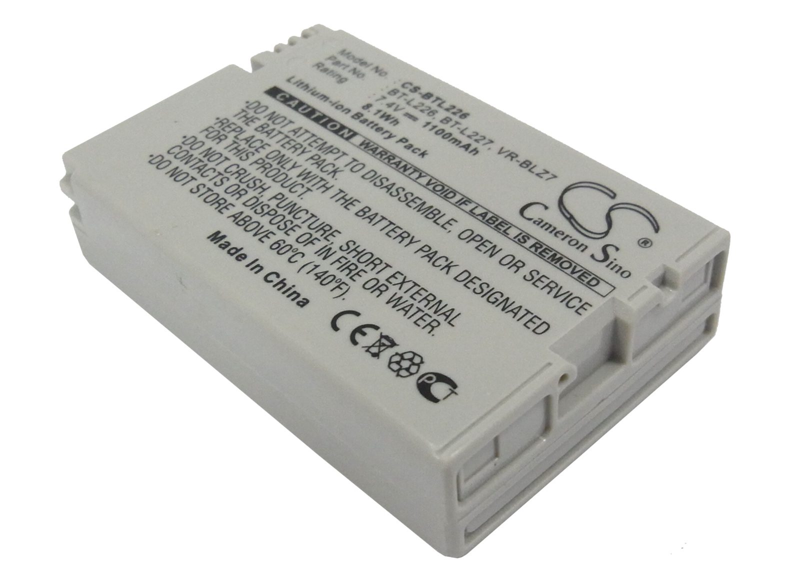Batteri till Kamera för Sharp VL-Z5, VL-Z3H, VL-Z300W m.fl., bild 4