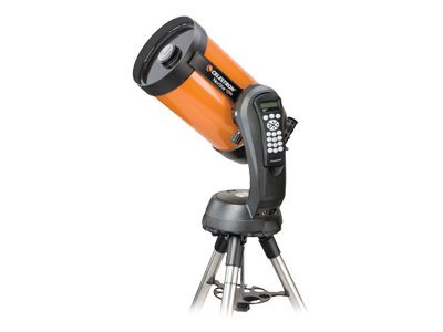 Celestron NexStar 8 SE teleskop f/10 Schmidt-Cassegrain, svart/orange