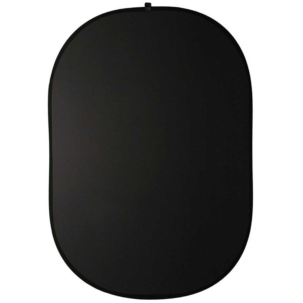 Caruba Foldable Background Black/White Cotton 150x200cm