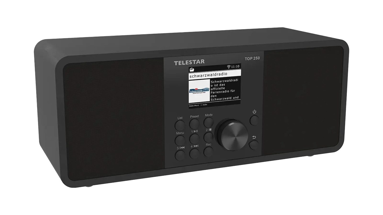 Internetradio Telestar TOP 250 DAB+/FM, 20W RMS - Svart, bild 3