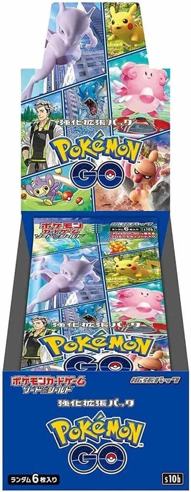 Pokemon Sword & Shield: Pokemon Go Booster Box Display (Japansk)