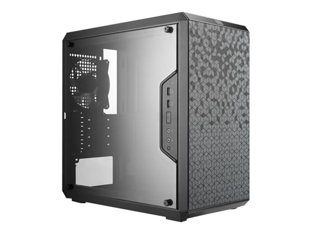 Cooler Master MasterBox Q300L chassi micro ATX, sidopanel i akryl, svart