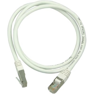 DELTACO TP-kabel Cat6 F/UTP Vit 10 m