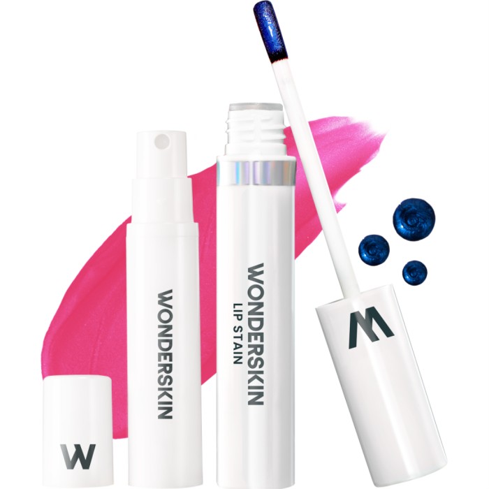 Wonderskin Wonder Blading Lip Stain Kit Neon Rose Neon Rose