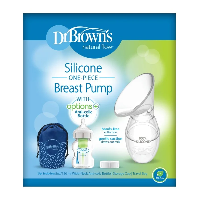Dr Brown One-Piece Silicone Breast Pump